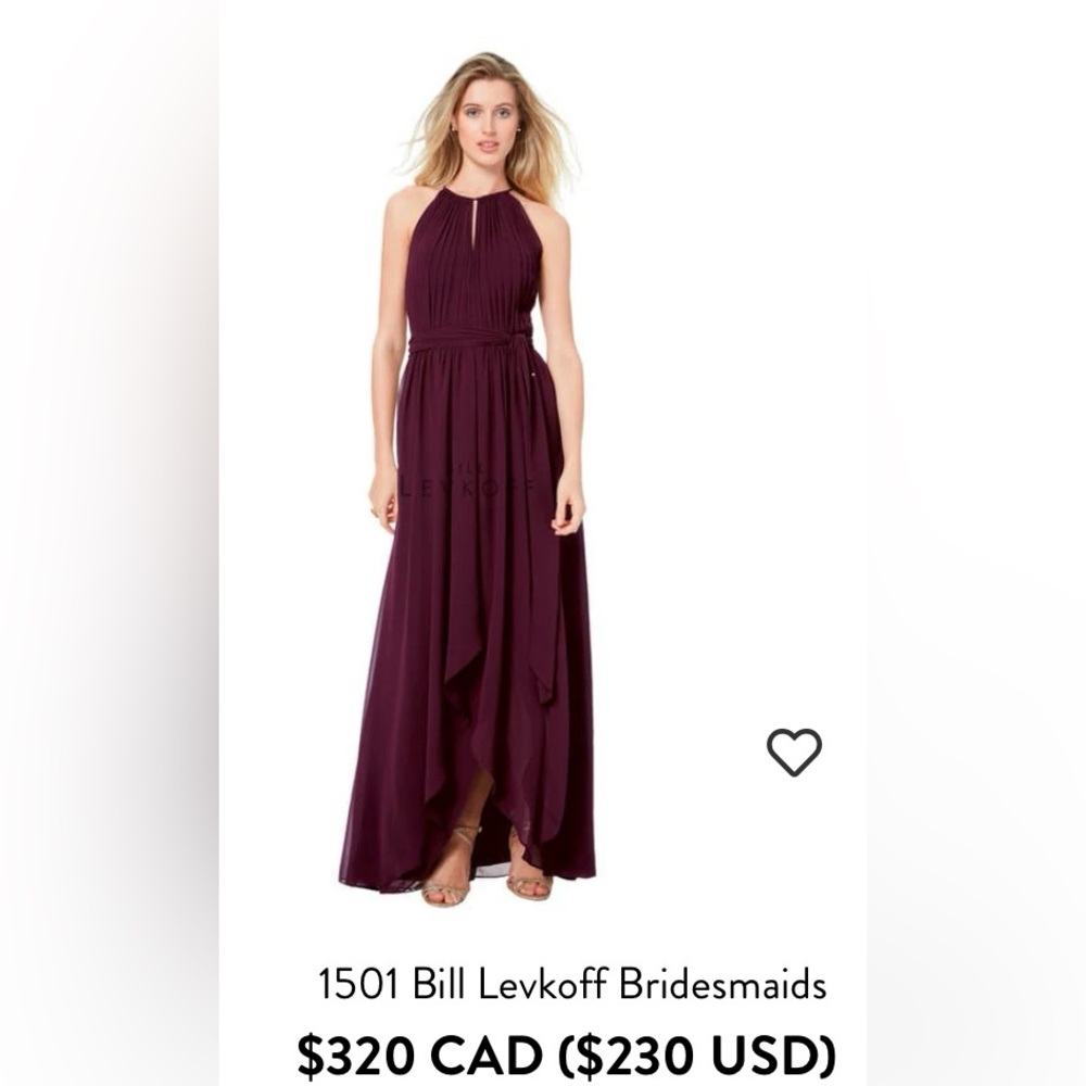 DRESS | Women’s Bill Levkoff Bridesmaids dress size 8